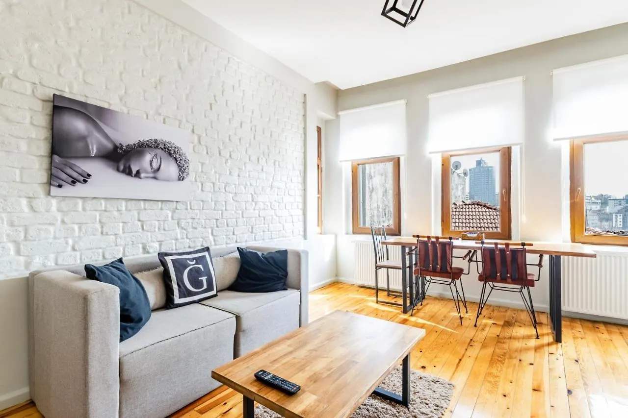 Central Flat With A Shared Terrace In Beyoglu Apartment Istanbul